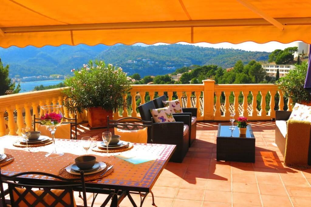 Apartamento En El Puerto De Soller Con Gran Terraza Privada Y Vistas Al Mar. Piscina Comunitaria. Localizado En Un Zona Tranquila Y Muy Soleada. Wifi Gratis Disponible. Parking. Экстерьер фото
